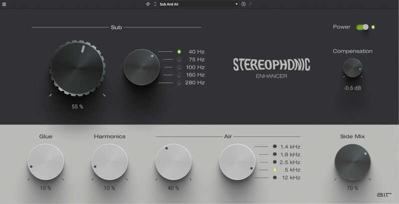 AIR Music Technology Stereophonic Enhancer