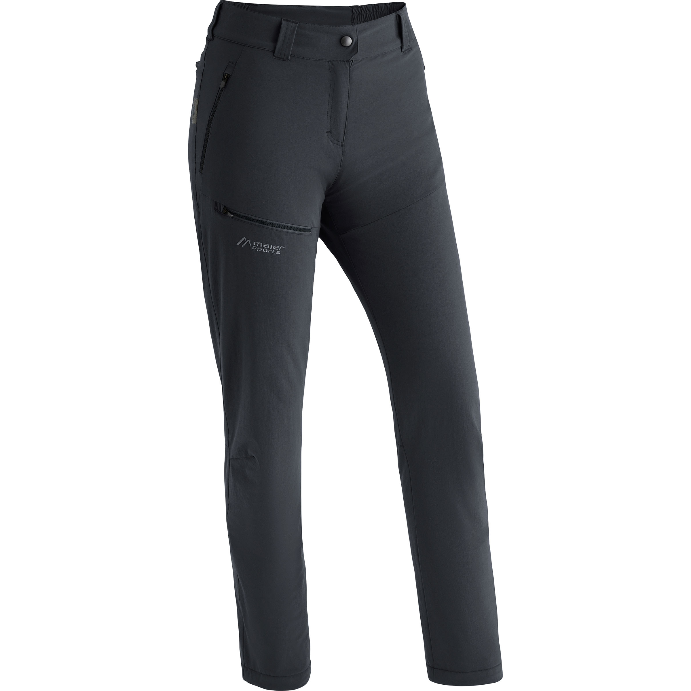 Maier Sports Lulaka Wool Hose Damen Skihose schwarz Größe M Trekking Hautfreundlich