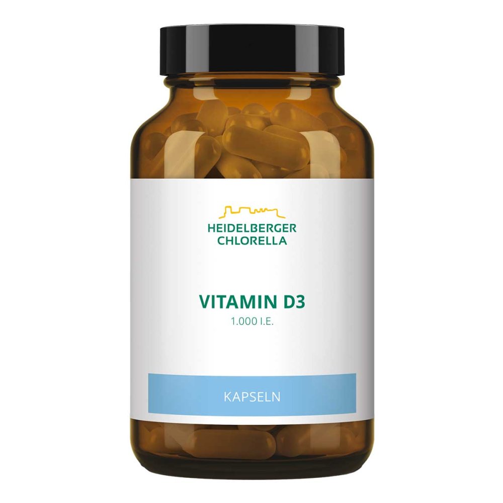 Heidelberger Chlorella GmbH Vitamin D3 Kapseln 07537766