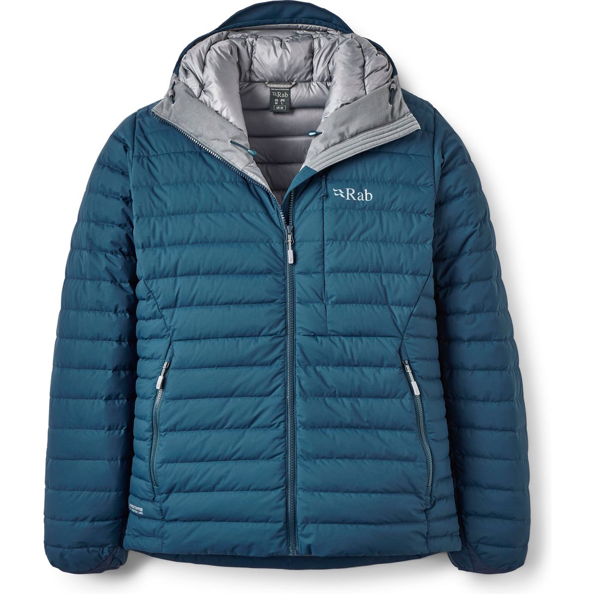 Rab Microlight Windstopper Hoody tempest blue (TMB) M QDB-73-TMB-MED