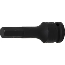 BGS Kraft-Bit-Einsatz Antrieb Innenvierkant 12,5 mm (1/2") Innensechskant 12 mm - 5481-M12