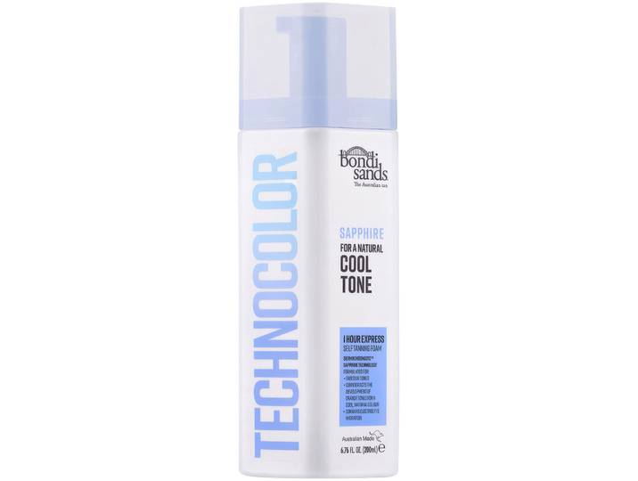 Bondi Sands Technocolor 1 Hour Express Self Tanning Foam Sapphire 200 ml