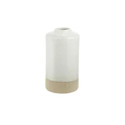 HOME STORY Vase   ¦ weiß ¦ Steingut ¦ Maße (cm): H: 26  Ø: 14.5