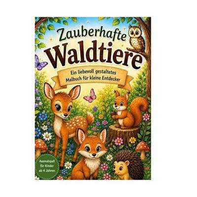 Zauberhafte Waldtiere, Taschenbuch von Katrin Meissner-Sass, BoD – Books on Demand, 978-3-696-73768-9