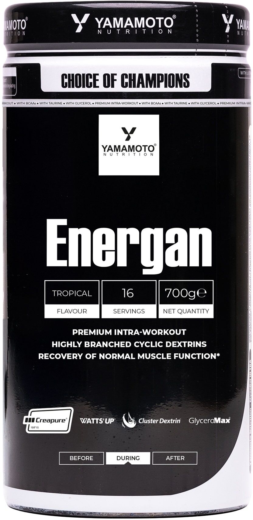 YAMAMOTO NUTRITION Energan 700 Grammi 