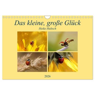 Das kleine, große Glück (Wandkalender 2026 DIN A4 quer), CALVENDO Monatskalender