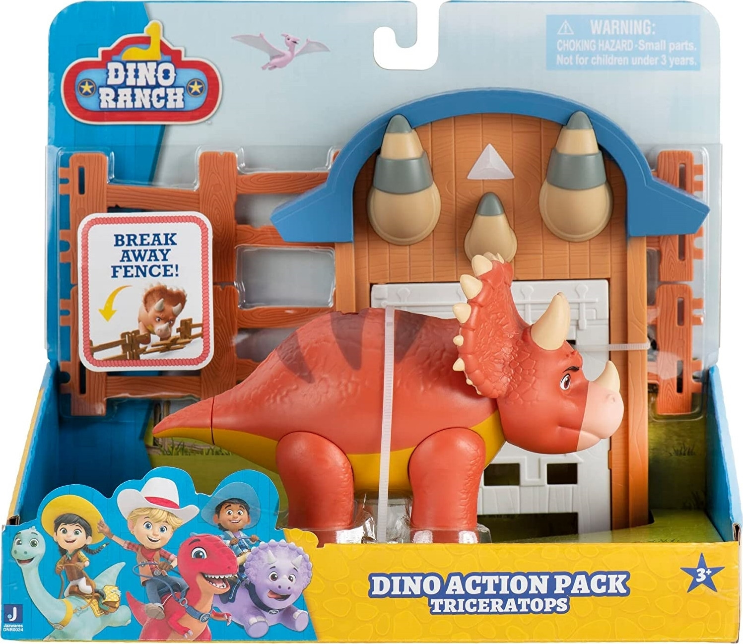 Jazwares Dino Ranch Dino Actiepak (3 stuks)