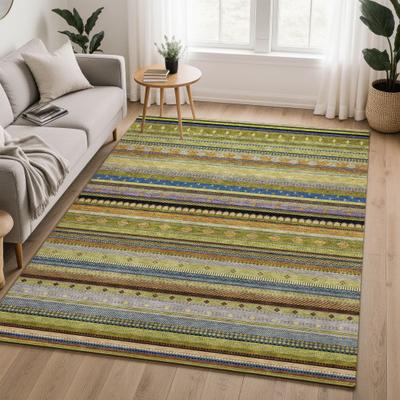 Addison Rugs Premium Washable Super Soft Stripe Sabin Mayfield Rug