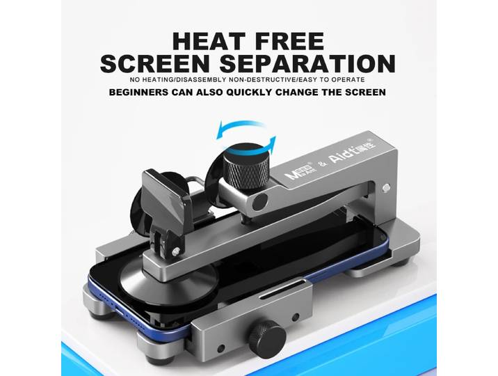 MaAnt QP-2 ouvre-écran universel téléphone chauffage libre fixation de retrait d'écran multifonction rapide séparateur d'écran outil de retrait