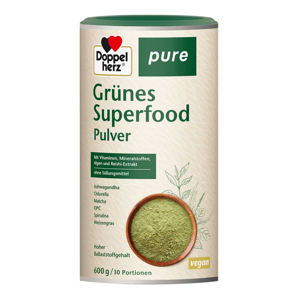Queisser Pharma GmbH & Co. KG Doppelherz Grünes Superfood Pure Pulver 18839950