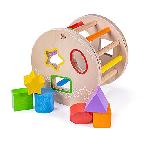 Bigjigs Toys Houten voormsorteerder
