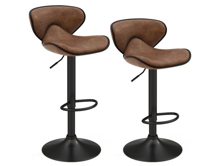 BARHOCKER Schwarz(2er-Set)