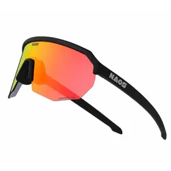 NAOS OPTICS Sportbrille Helbo Photochromic Matte Black | Black / Red