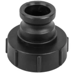 IBC Adapter S60x6 Grobgewinde auf Camlock 1" Stecker Bradas IBCS60F-CGA100A