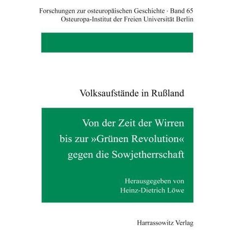 Harrassowitz Volksaufstände in Russland (Deutsch, Softcover, Heinz-Dietrich Löwe) (55189294)