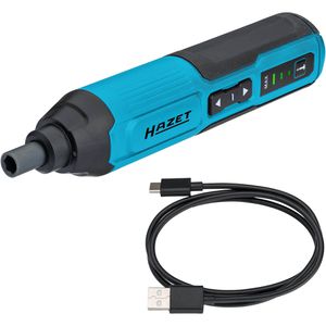 Hazet Akkuschrauber 9230B-2, Akku-Stabschrauber, 4V / 2Ah, mit LED-Licht, 5 Nm
