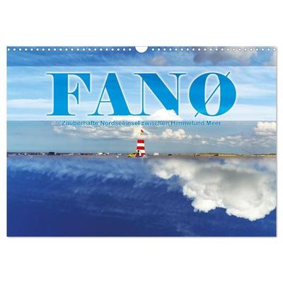 Fanø - zauberhafte Nordseeinsel zwischen Himmel und Meer (Wandkalender 2027 DIN A3 quer), CALVENDO Monatskalender