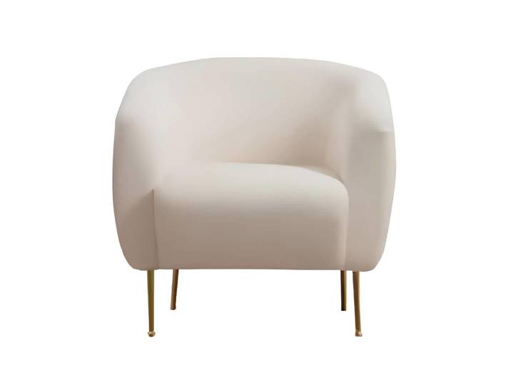 JVmoebel Sessel Weißer Polstersessel mit elegantem Design für stilvolles Wohnen (Sessel), Made in Europa