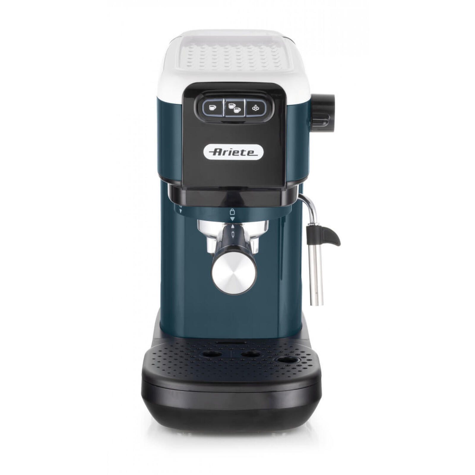 Ariete Siebträgermaschine mit Milchaufschäumdüse - weiß 1399W