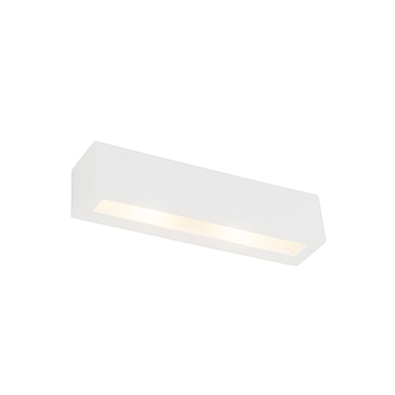 Qazqa Moderne Wandlamp Wit - Up & Down Accentverlichting voor Woonkamer en Home Office