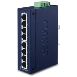 PLANET Industrial Fast Ethernet Switch 8-Port 10/100 Mbps RJ45 IP30