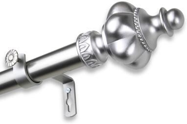 InStyleDesign Revel 1 inch Diameter Adjustable Curtain Rod