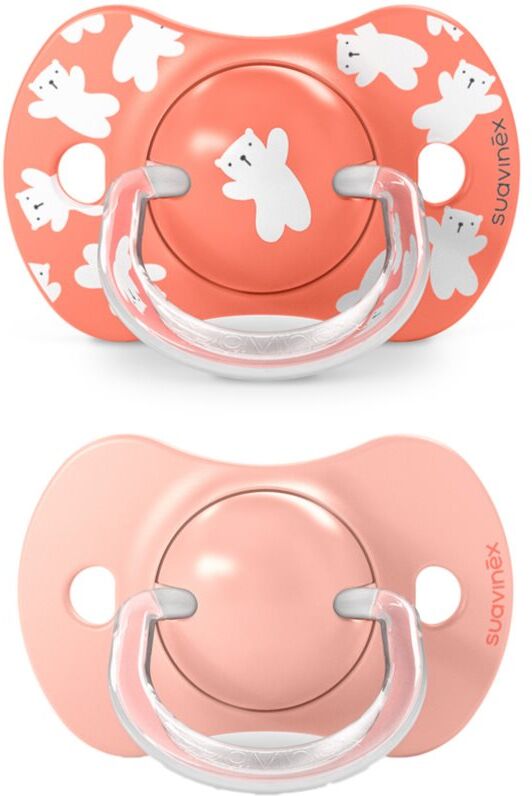 Suavinex Wild & Free Anatomical Silicone 18m+ tétine Pink 2 pcs