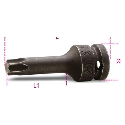 Beta Tools NASADKA UDAROWA 1/2" Z KOŃC. TORX T40 720TX/40 BETA UTENSILI S.P.A. (69107995)