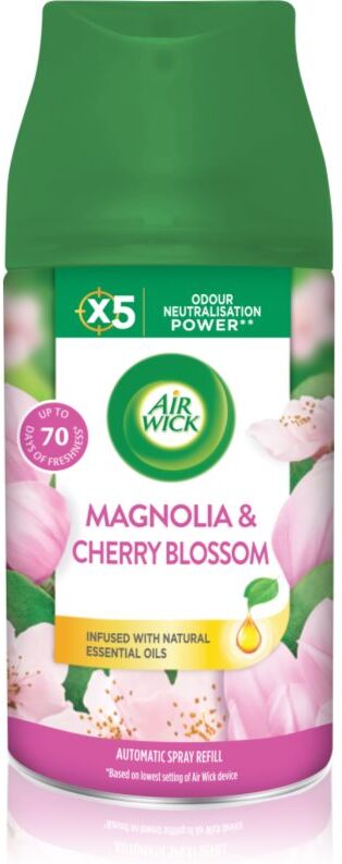Air Wick Freshmatic Magnolia & Cherry Blossom désodorisant recharge 250 ml