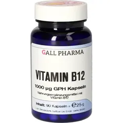VITAMIN B12 1000 μg GPH Kapseln 90 St