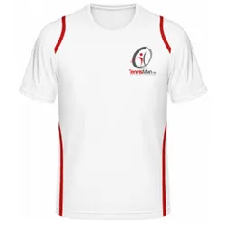 Tennisman Cooltex Tennis T-Shirt weiss/rot L