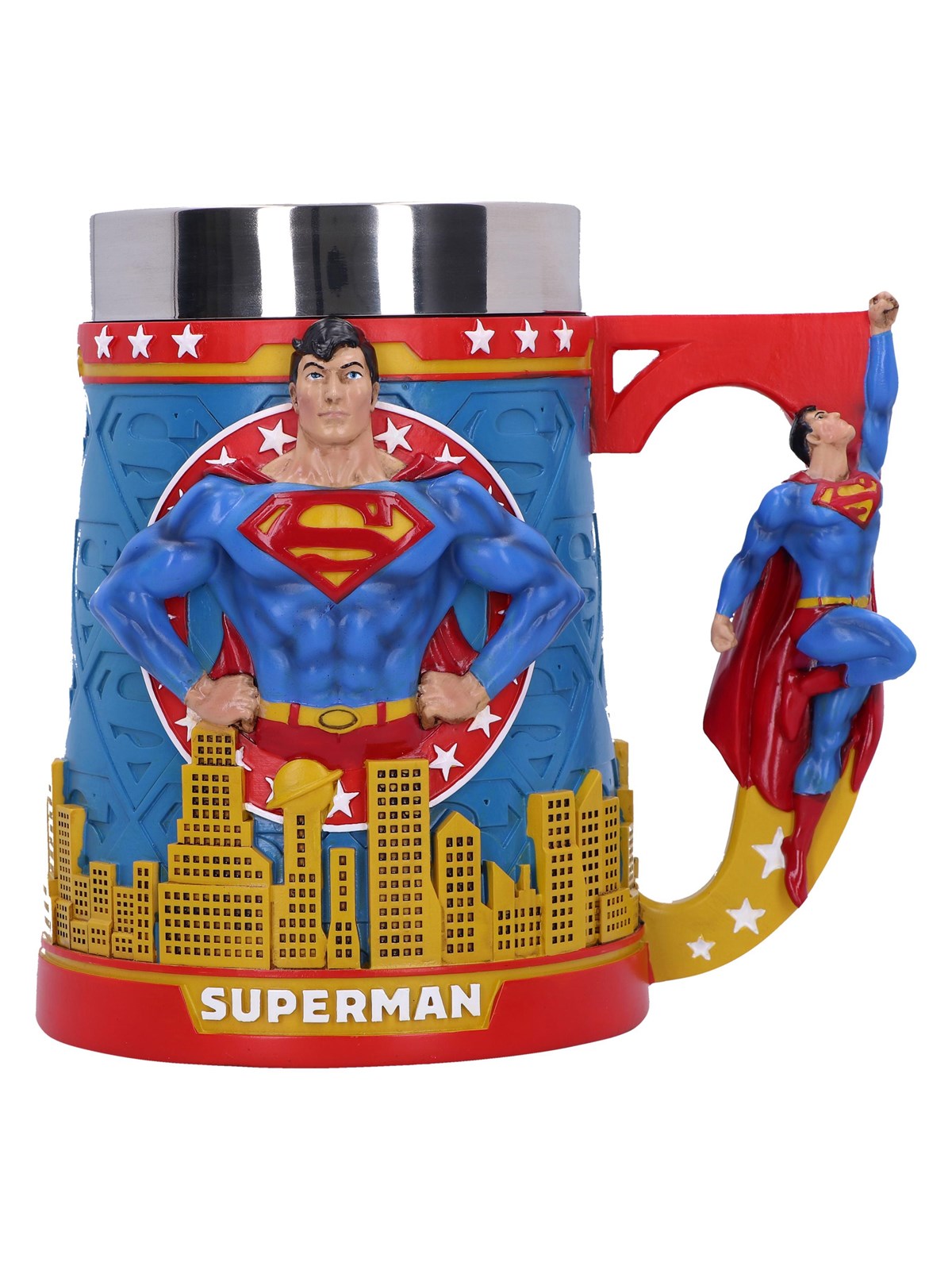 Nemesis Now - Superman Man of Steel Tankard 15.5cm - Becher
