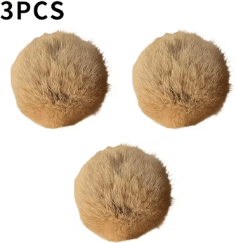 Inspire Picks Rabbit Fur Catnip Toy Balls For Interactive Chasing And Play 3 Pack 3pcs