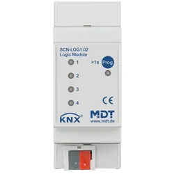 MDT SCN-LOG1.02 KNX Logikmodul, 2TE REG SCNLOG102