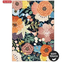 Floordirekt Wohnteppich   Tropica   Moderner Teppich mit tropischem Blumenmuster