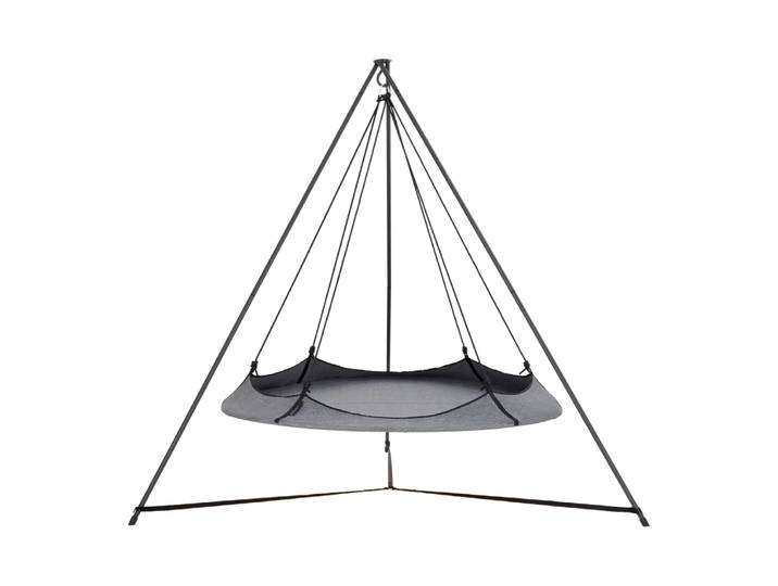 Hängestuhl Hangout Pod, Hangout Pod, grau, Kunststoff