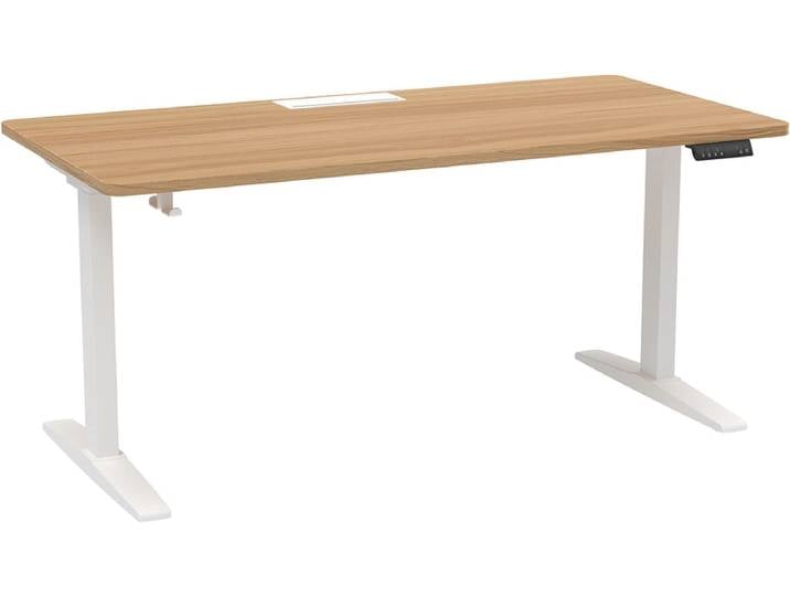 Elektrischer Schreibtisch STRATEGY 80x160x73cm eiche
