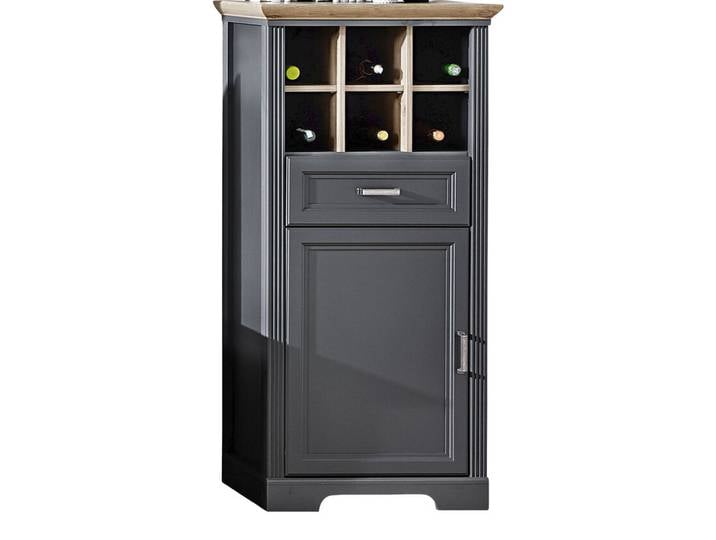 Highboard Jasmin Graphit/Artisan Eiche-Optik 66x136x42 cm