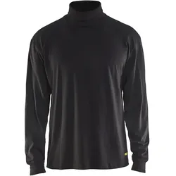 Rollkragenpullover "3320" schwarz - M - schwarz