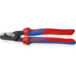 KNIPEX StepCut XL Kabelschere mit Stufenschnitt mit Comfort-Griffen brüniert 225 mm - 9512225