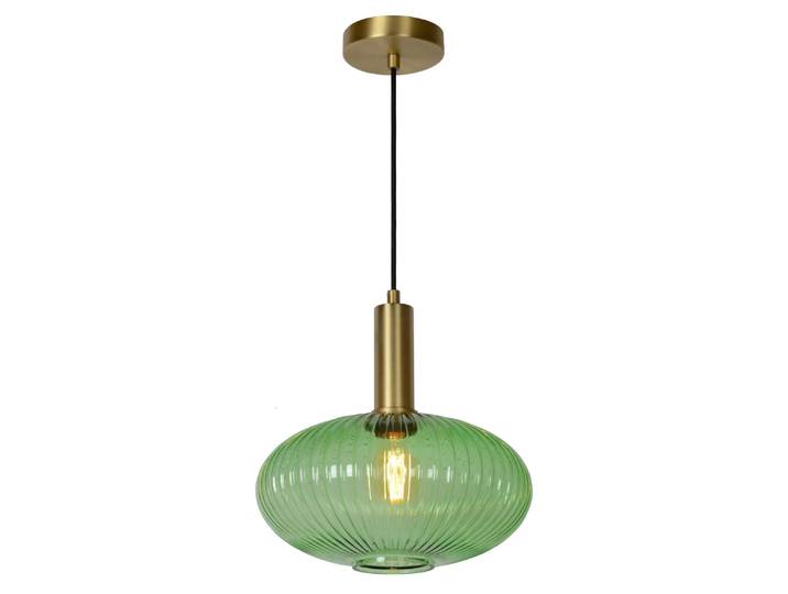 Lucide Pendelleuchte 45386/30/33, kugelförmig, Ø30 cm, Gold, dimmbar, höhenverstellbar