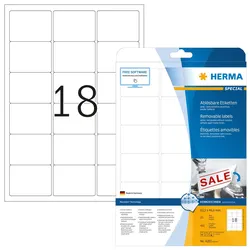 HERMA Etiketten Movables 63,5 x 46,6 mm, weiß