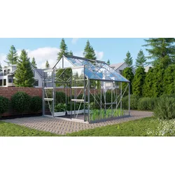 Vitavia Gewächshaus "Meridian 2 6700",aluminium,6,7 m2