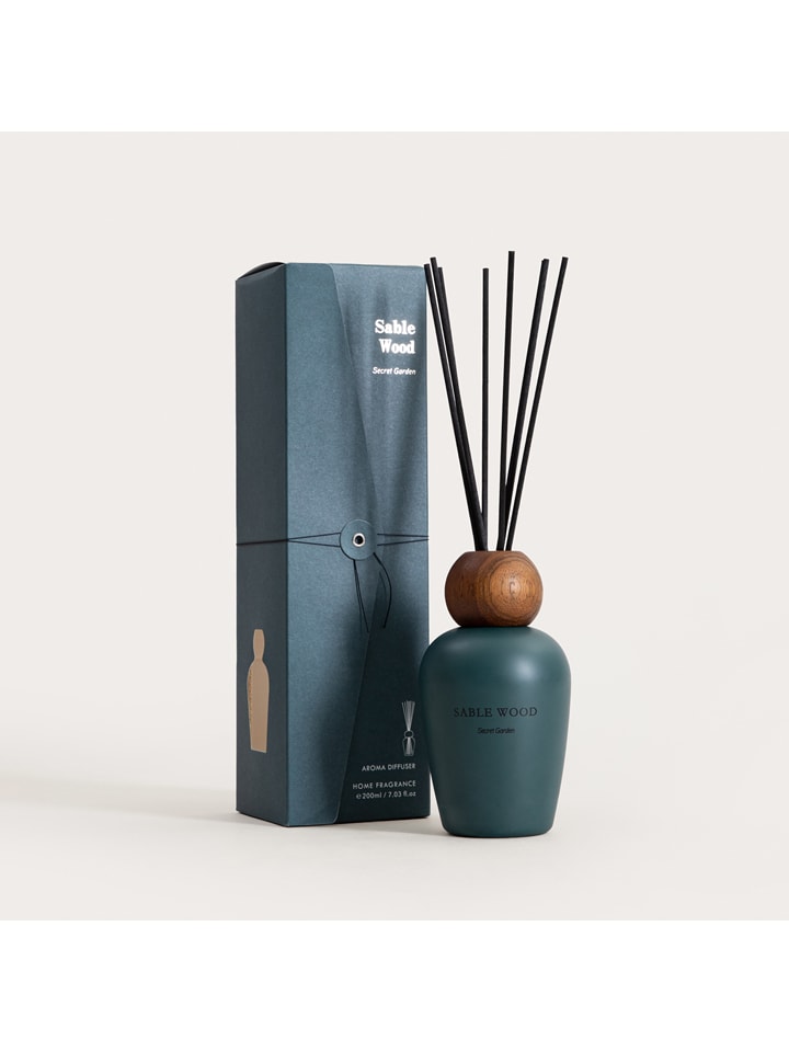 Homla Raumduft ''Sable Wood'' in Petrol - 200 ml - onesize