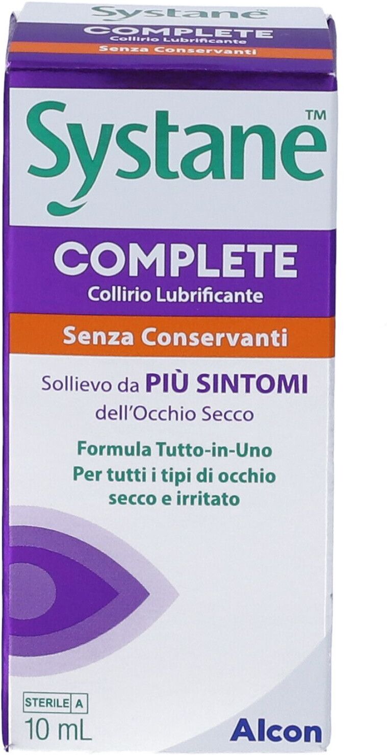 GIULIANI SpA Systane Complete, Collirio Lubrificante per Occhio Secco, 10 ml
