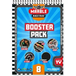 Marble Racetrax Murmel Rennbahn - Booster Pack: Zusätzliche Stunts - 8 Bögen