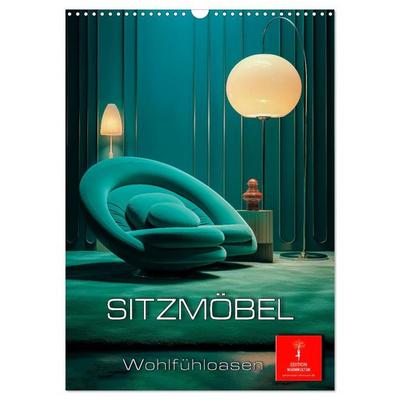 Sitzmöbel Wohlfühloasen (Wandkalender 2027 DIN A3 hoch), CALVENDO Monatskalender