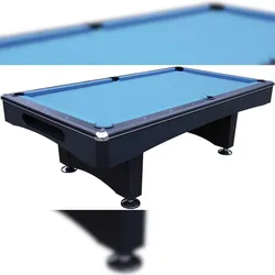 1a-sports Billardtisch, Billard Tisch "Black Pool", 7 ft, neu mit Schieferplatte