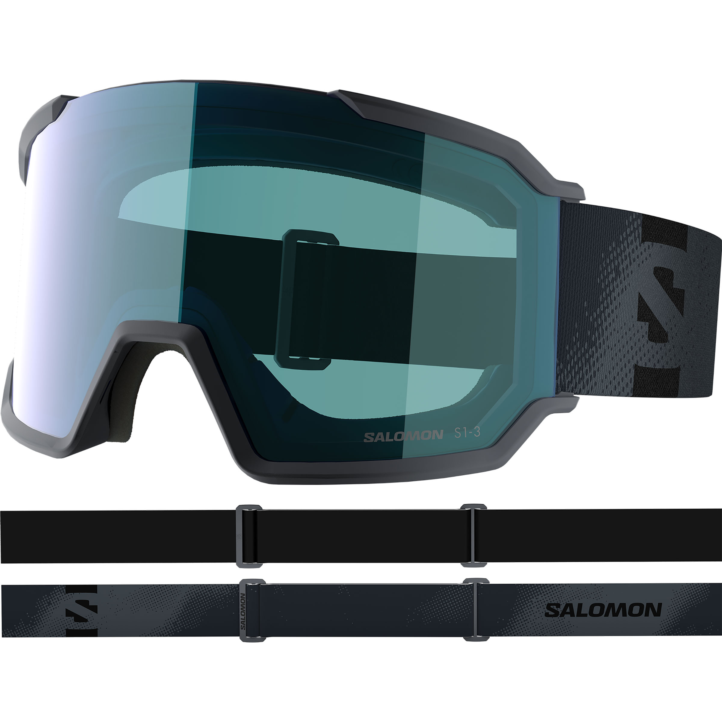 Salomon S/View 3 Photochromic Skibrille Skibrillen grau Freeride | Skifahren
