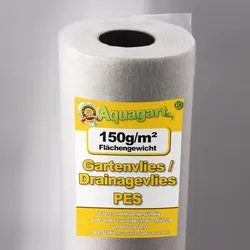 112,5m2 Gartenvlies Unkrautvlies Drainagevlies 150g 1,5m breit